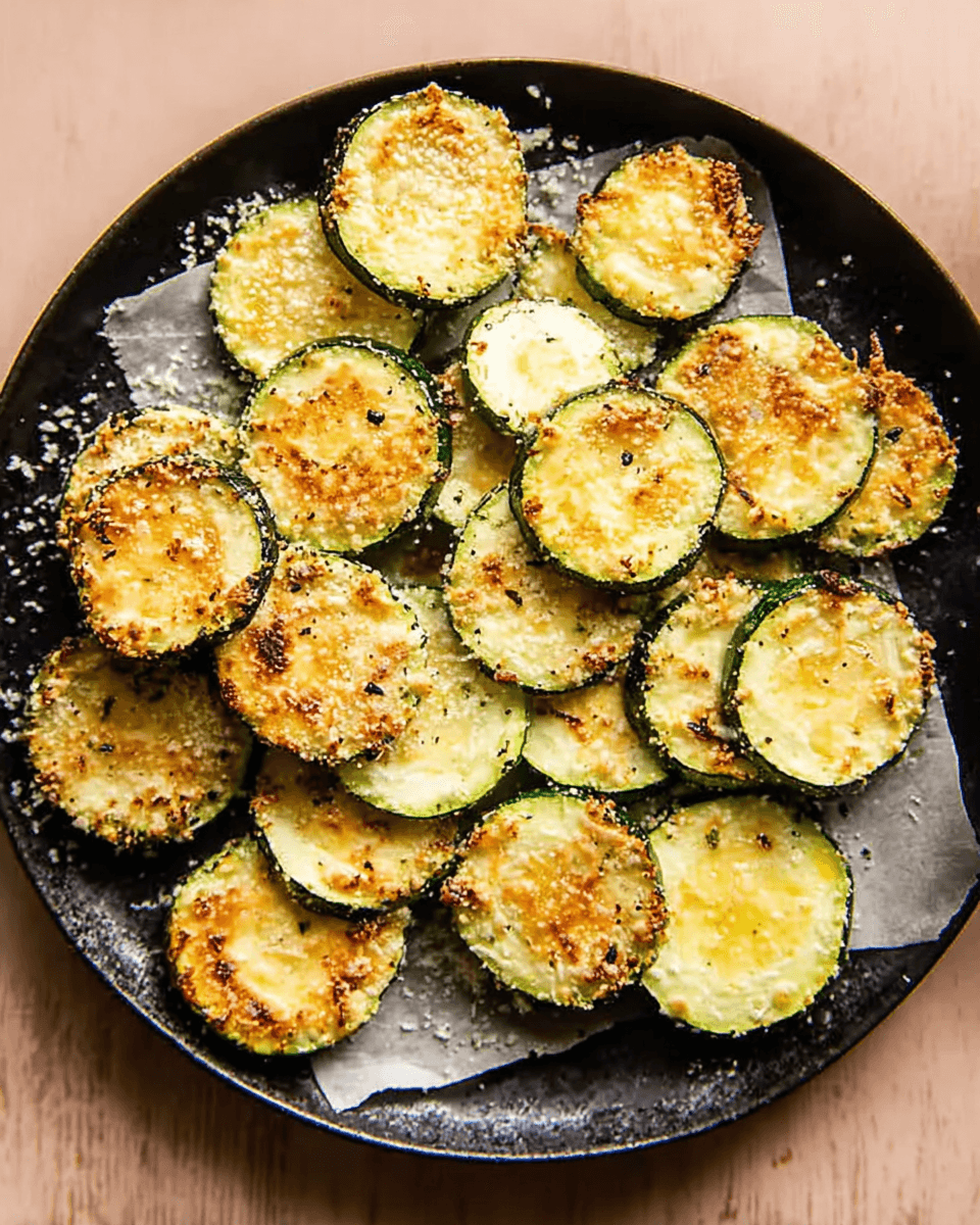 Baked Parmesan Zucchini: Crispy, Cheesy, & Easy Healthy Side